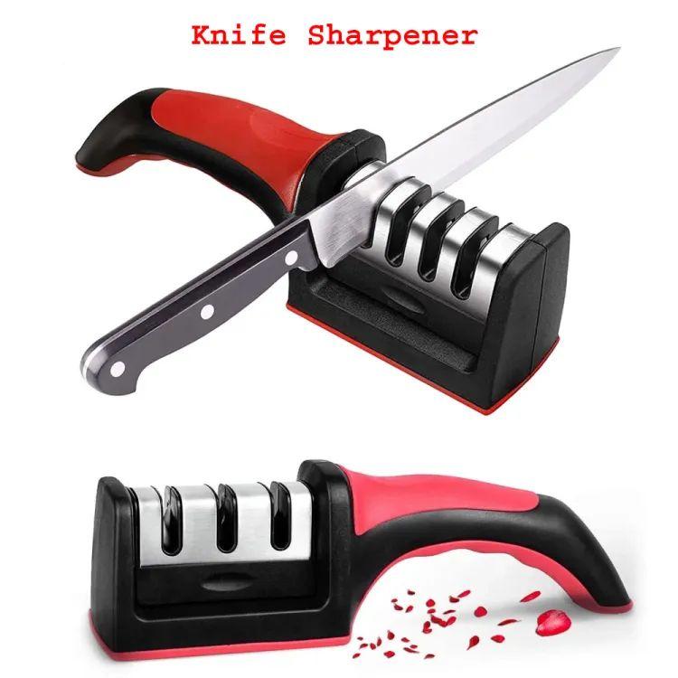 2-in-1 Kitchen Slicer & Knife Sharpener Combo