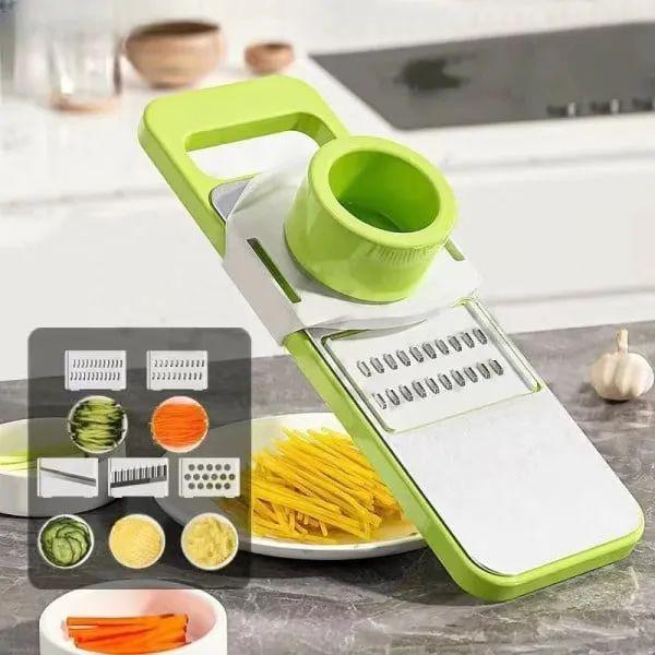 2-in-1 Kitchen Slicer & Knife Sharpener Combo