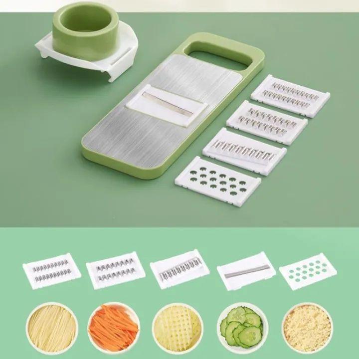 2-in-1 Kitchen Slicer & Knife Sharpener Combo