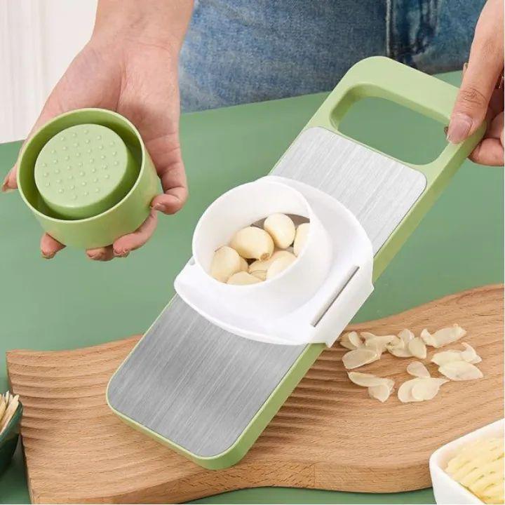2-in-1 Kitchen Slicer & Knife Sharpener Combo