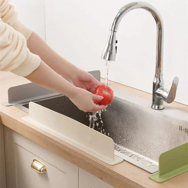 Premium Quality Silicone Sink Splash Guard - Strong Suction Grip
