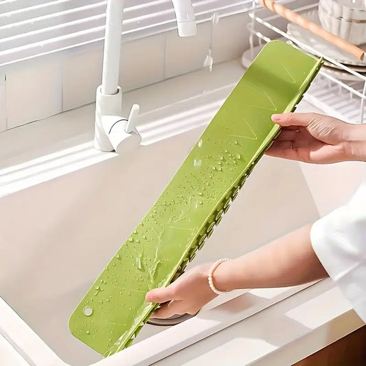 Premium Quality Silicone Sink Splash Guard - Strong Suction Grip