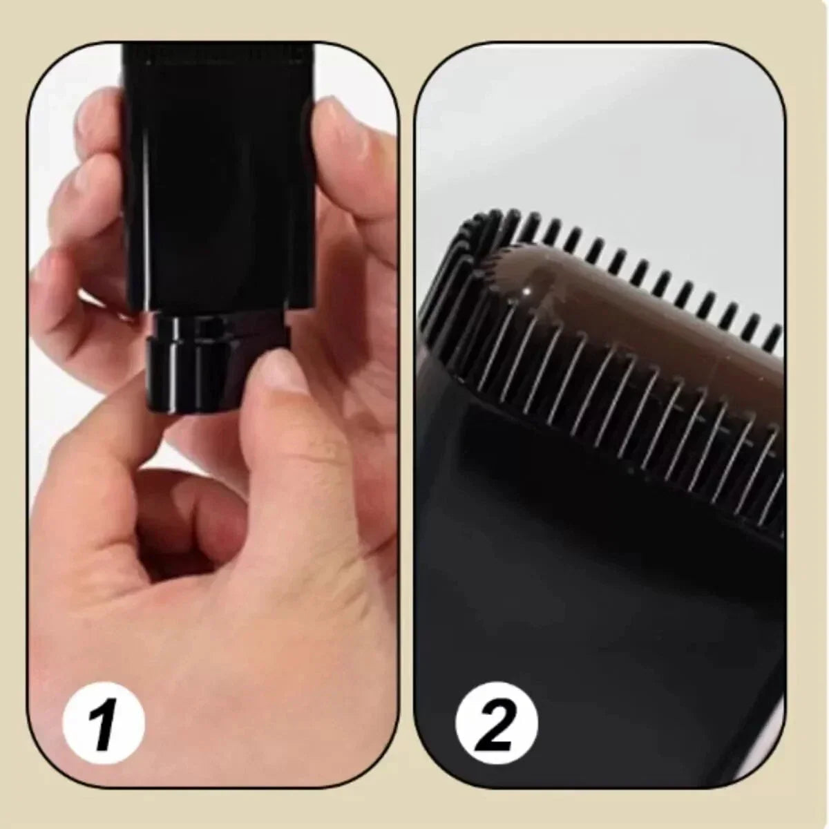 Long-Lasting Branded Hair Dye Comb Stick – Instant Grey Coverage
