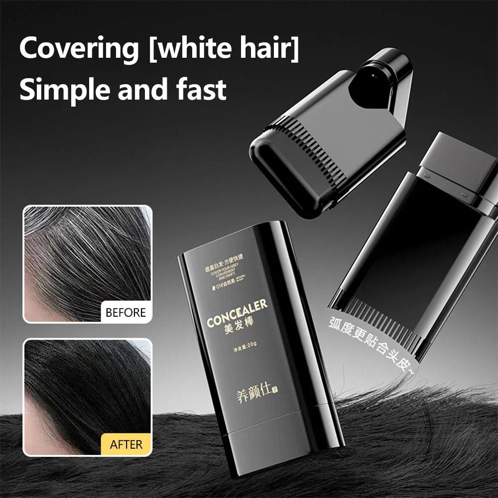 Long-Lasting Branded Hair Dye Comb Stick – Instant Grey Coverage